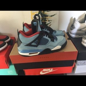 Travis Scott Jordan 4s cactus jack size 8